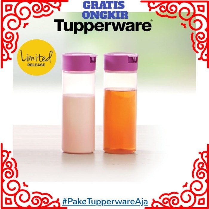 Botol Minyak Kecap Tupperware - Tempat Minyak Squeeze it Set 2pc