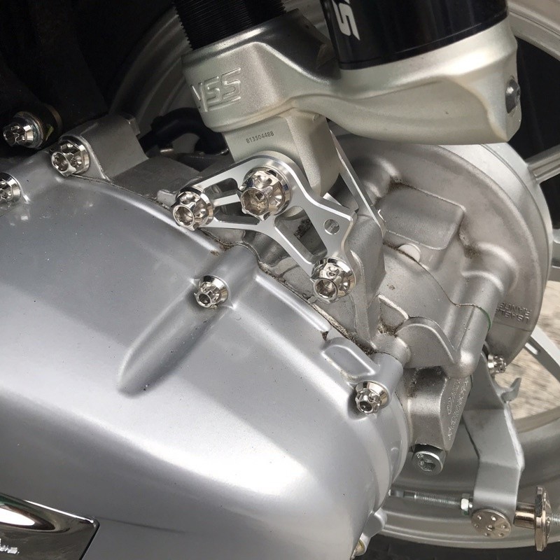 baut dudukan shock belakang vespa matic baut lowering kit vespa matic premium edition