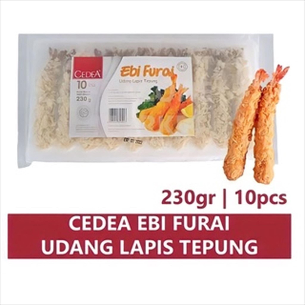 

EBI FURAI BREADED SHRIMP 10pcs 230gr CEDEA