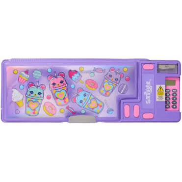 

SMIGGLE WONDER WORLD POP OUT PENCIL CASE LILAC - 100% ORIGINAL SMIGGLE