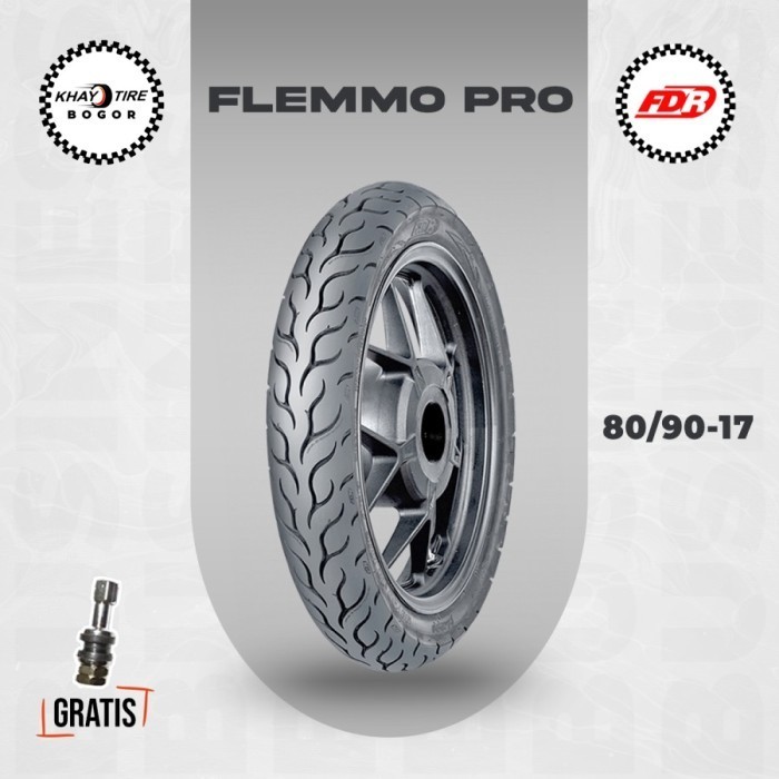 Ban Motor Bebek - FDR FLEMMO PRO 80/90-17 Tubeless