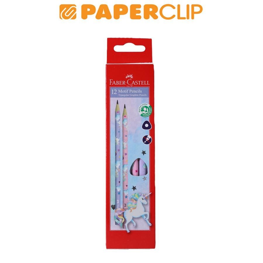 

PENSIL KAYU FABER CASTELL 118375 ISI 12 UNICORN