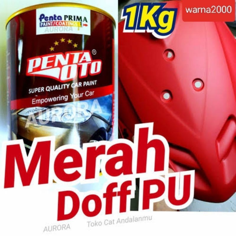 

Cat Scoopy Red PU Merah Dop penta oto HD-3747 ( 200ml - 1L )