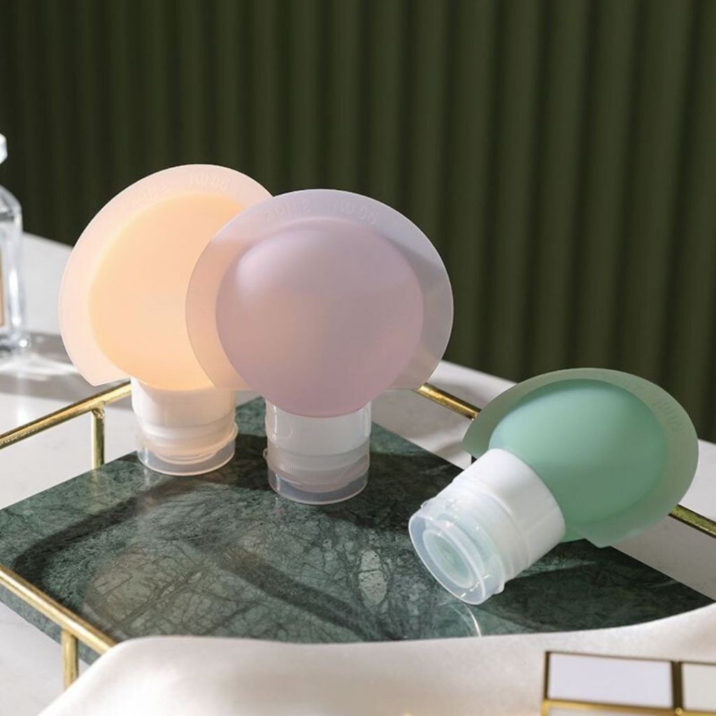 FPS Refil Botol Sabun Shampoo Mandi / Botol Sabun Lotion Travel Traveling Soft Silikon / Botol  Make