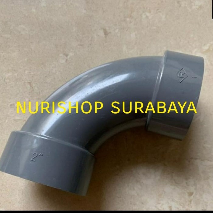 Large Radius Elbow/ Long elbow/ Long bow/ knee/ Keni PVC 2" RUCIKA