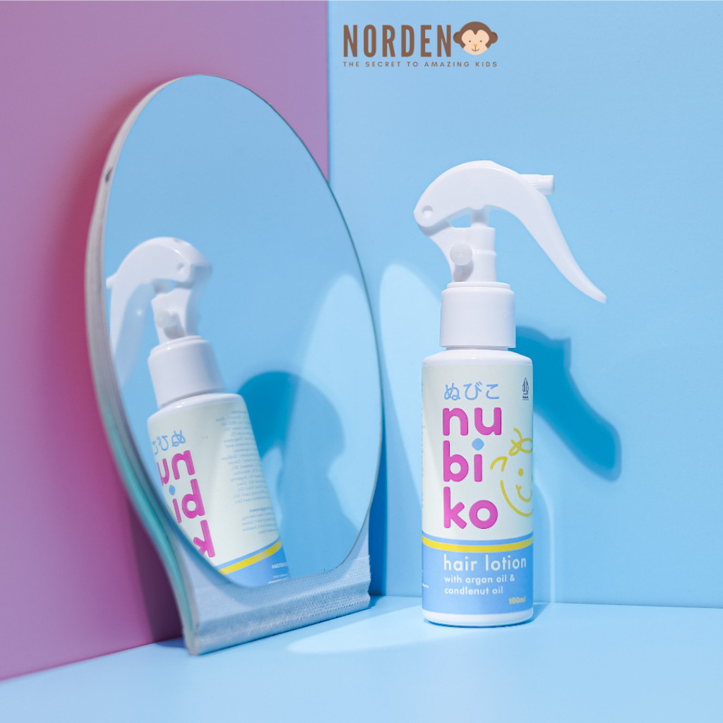 Nubiko Hair Lotion 100ml / Perawatan Rambut Bayi / Hair Lotion Spray