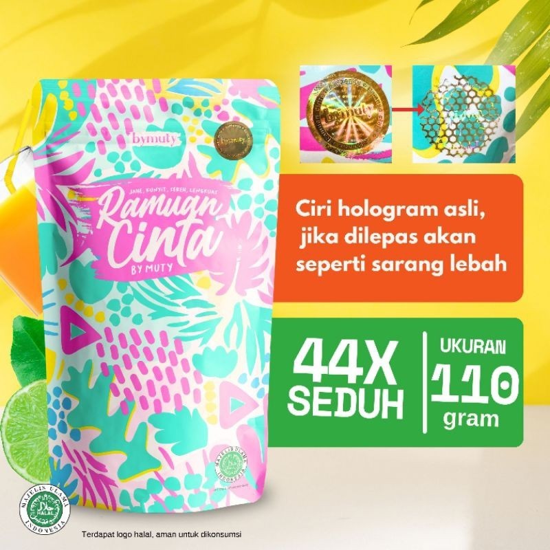 

RAMUAN CINTA BY MUTY /RAMUAN CINTA 110 GRAM