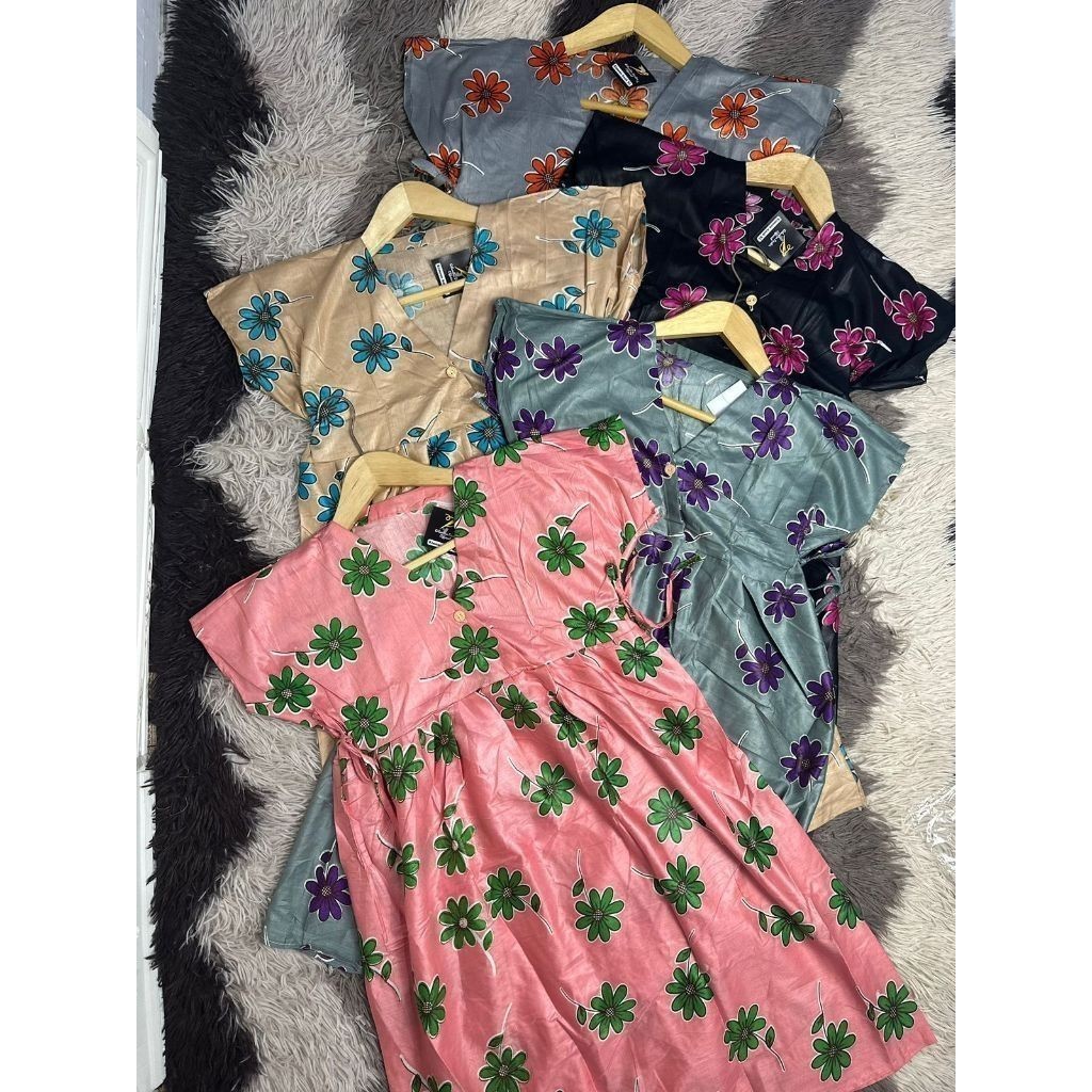 Ortwo - ZPF DEA BAJU DASTER ANAK / Daster Kimono Dress Rayon Anak MOTIF / HOME DRESS ANAK KEKINIAN /