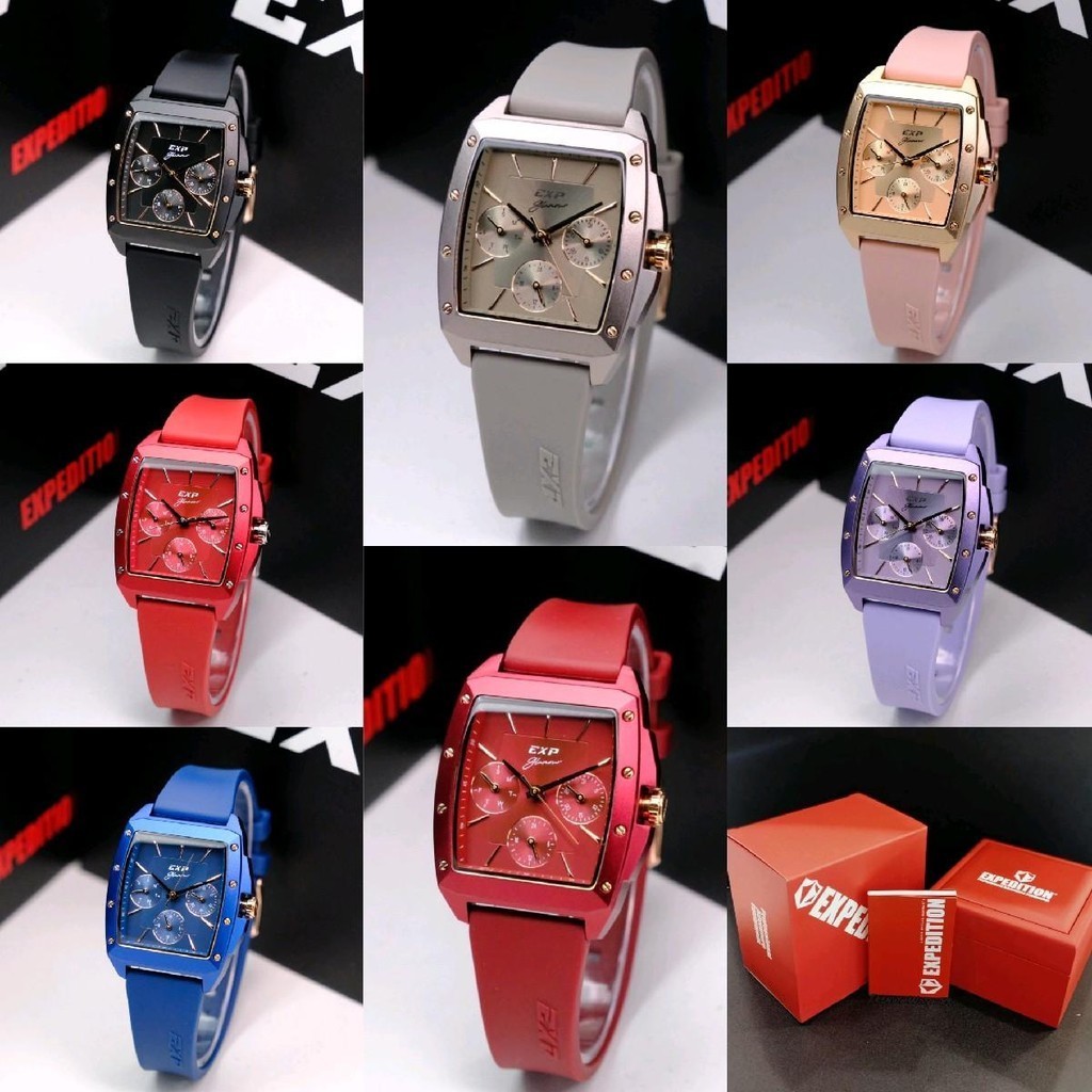 Jam Tangan Wanita Expedition 6636 E6636 E 6636 Original