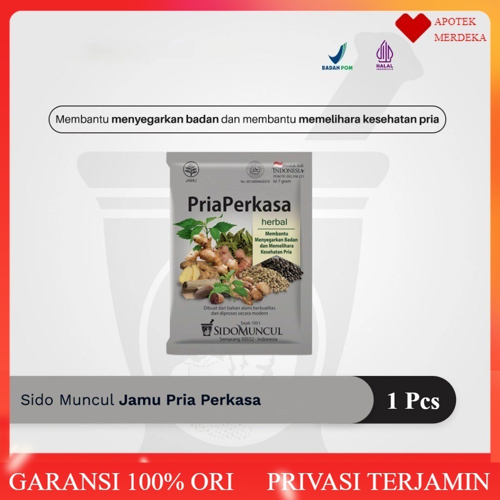 

Sido Muncul Jamu Pria Perkasa Sachet