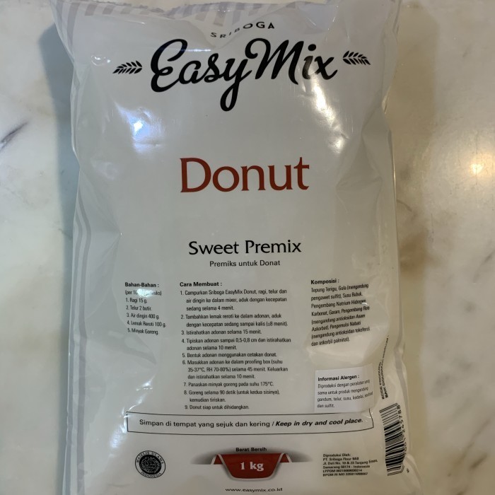 

TERJUAL Tepung Easymix Donut 1Kg