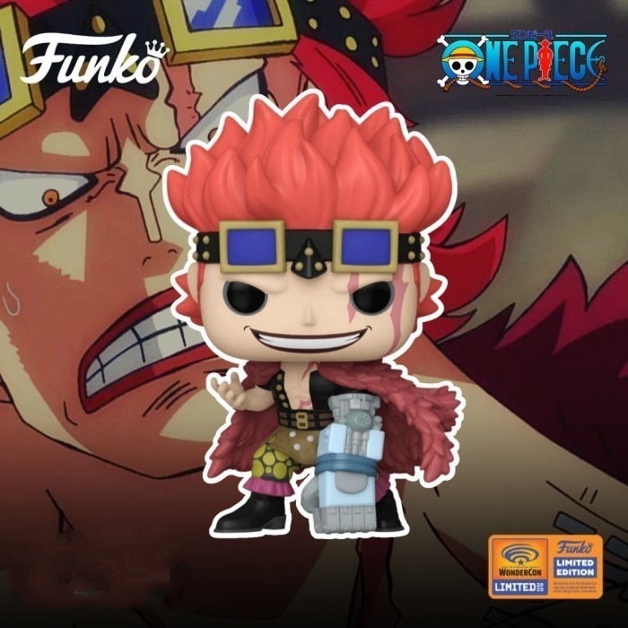 Funko Pop One Piece Captain Eustass Kid Pirates Figure Wondercon 2023