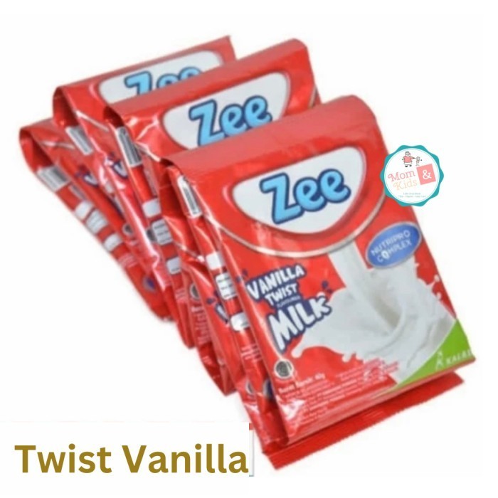 

TERJUAL Zee Susu Bubuk Coklat Vanila Sachet Renceng (10pcs x 40gr) - Vanila Twist