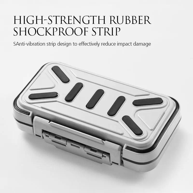 Kotak Pancing Multifunction Fishing Tackle Box Kecil Waterproof ABS Portable Hook Lure Tool Sner