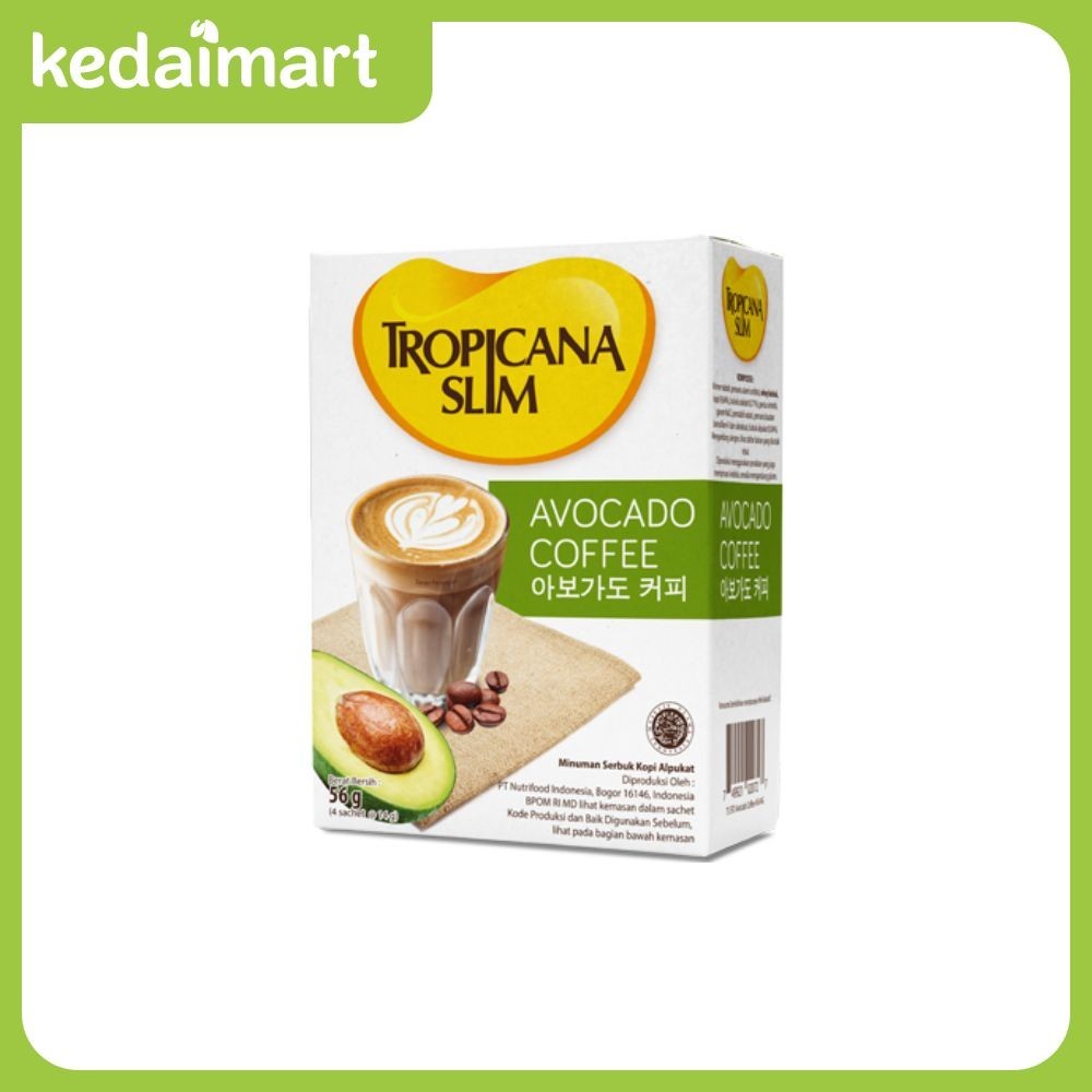 

Tropicana Slim Avocado Coffee Isi 4s