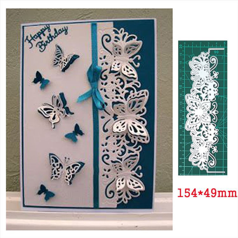

Butterfly Lace Metal Cut Dies Stencils for Scrapbooking Stamp/Photo Album Decorative Embossing DIY Paper Cards