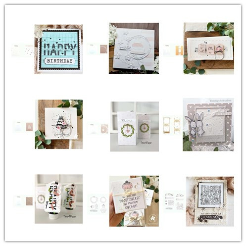 

New Arrival Presell happy dies for DIY Scrapbooking/photo album Decorative Embossing DIY Paper Cards