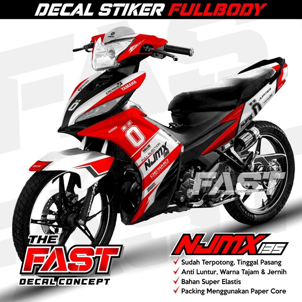 Stiker Jupiter Mx 135 New Full Body Decal Jupiter Mx 135 New Full Body Decal Jupiter Mx New 135 Full