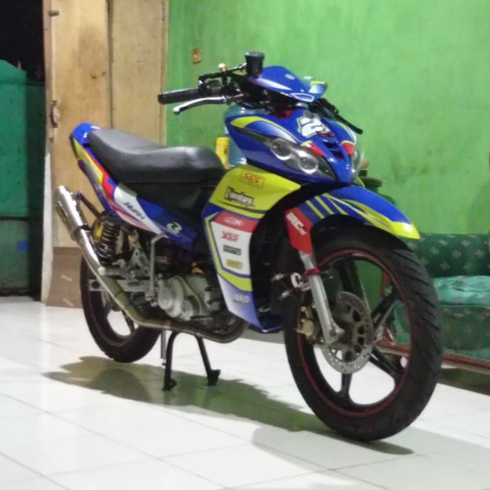 Decal Stiker Motor JUPITER Z ROBOT / JUPITER Z 2010 - 2012 Full Body Custom Sticker Variasi