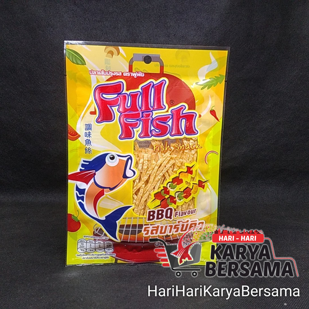 

FISH SNACK FULL FISH BBQ FLAVOUR 21GR