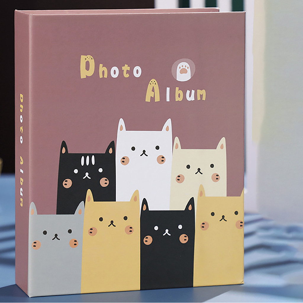 

1PC Photo album 5 inch photo album one palace card book large capacity studio baby photo storage