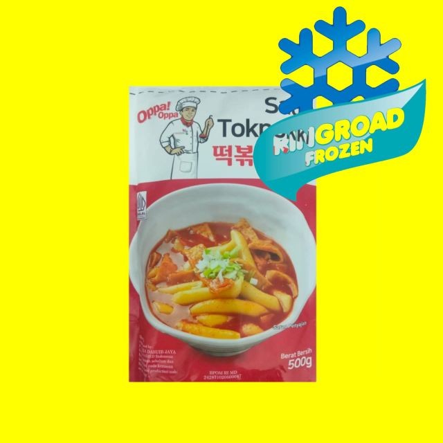 

OPPA OPPA SAUS TOKPOKKI 500 GR - SAOS CABE UNTUK KUE BERAS KHAS KOREA