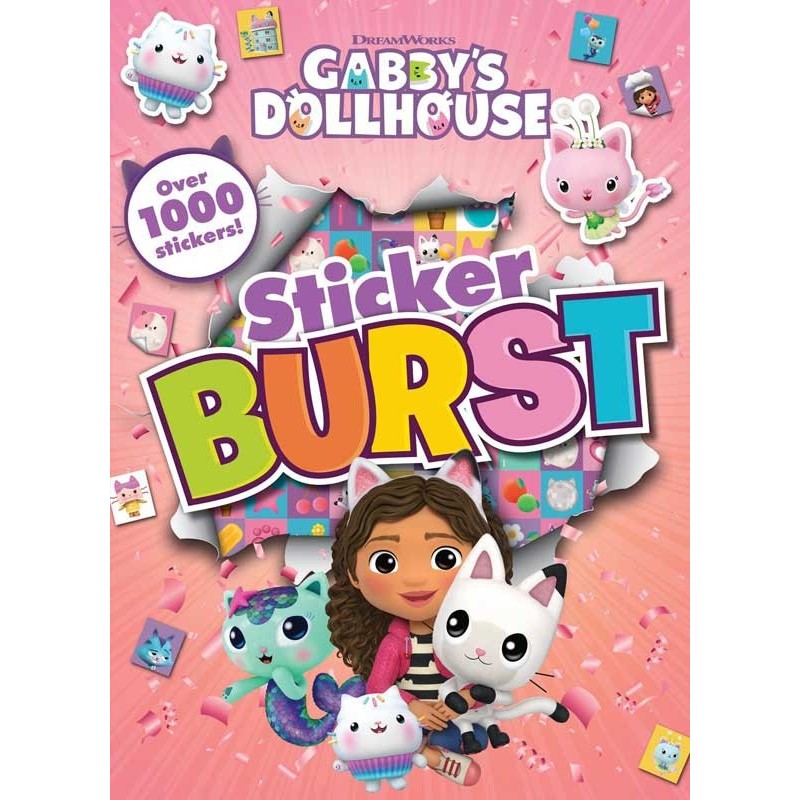 

GABBYS STICKER BURST Over 1000 reusable stickers