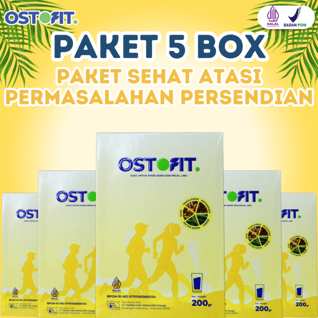 

Brosur Ostofit Paket 5 Box l Susu Murni Herbal Sembuhkan Nyeri Sendi dan Asam Urat Dengan Alami