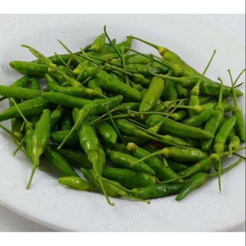 

Cabe Rawit Hijau / 100 Gram / Cabai Rawit Hijau