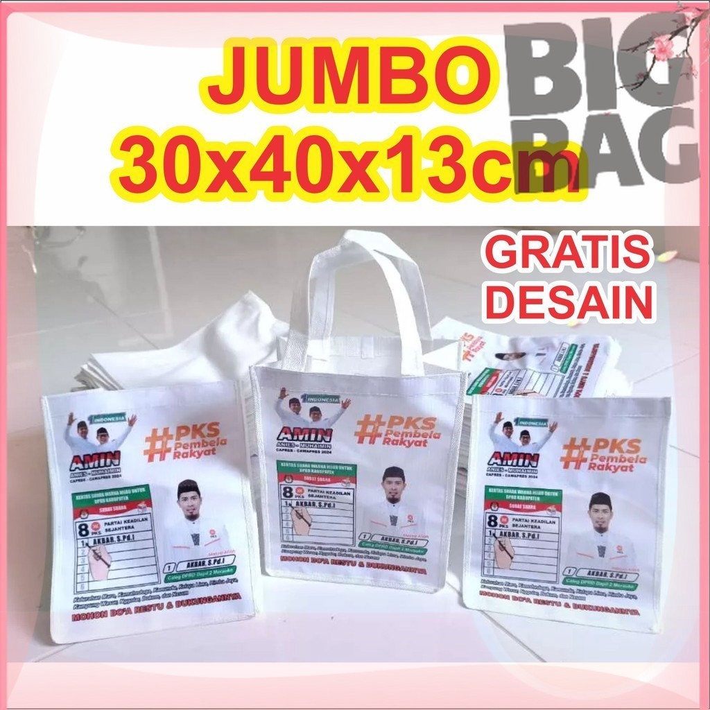 

BIGPRINT - Tas Pilkada Tas Bupati Tas Hampers Tas Bingkisan Sembako Kampanye Tas Promosi Tas Partai