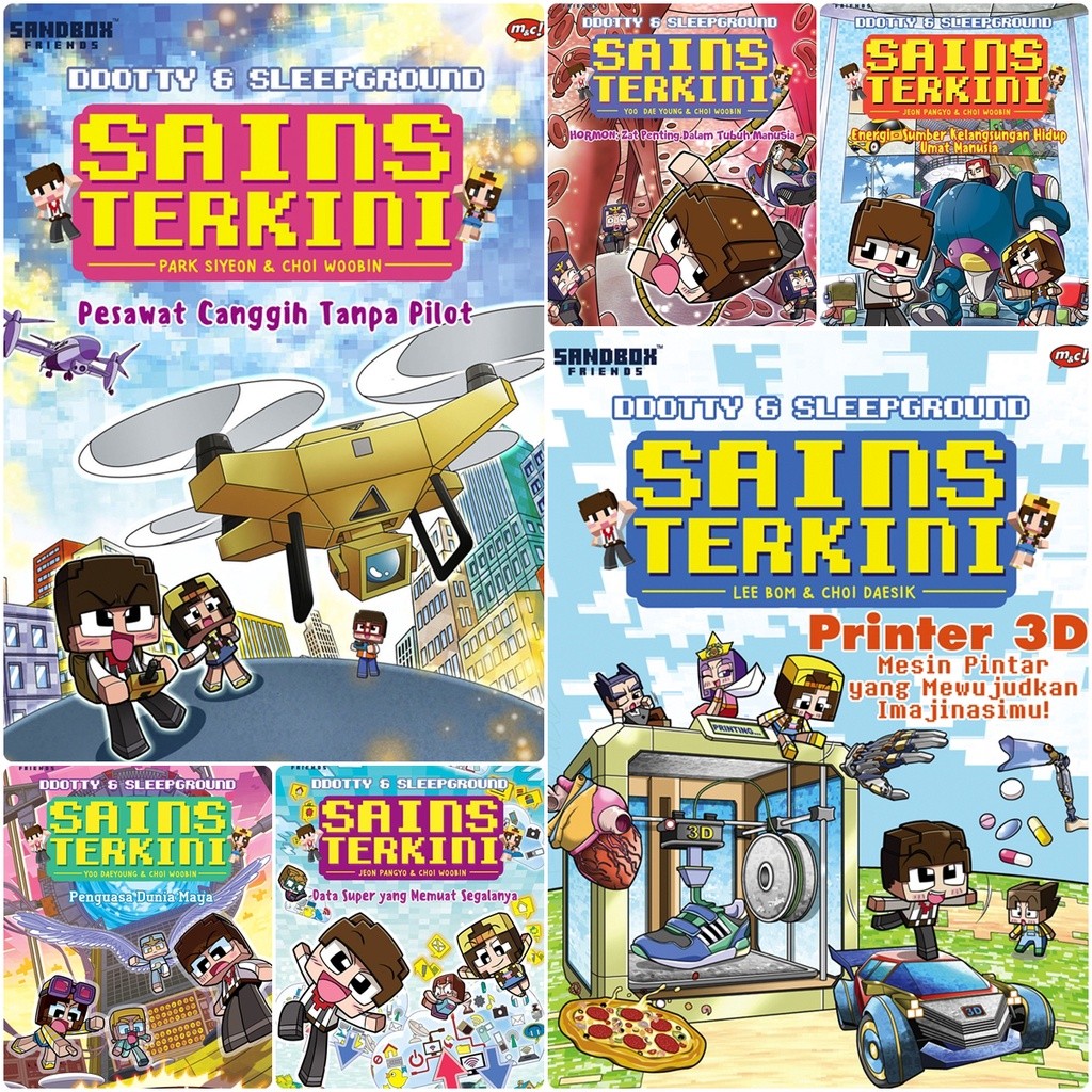 Sains Terkini : Ddotty & Sleepground ( READY BANYAK JUDUL )