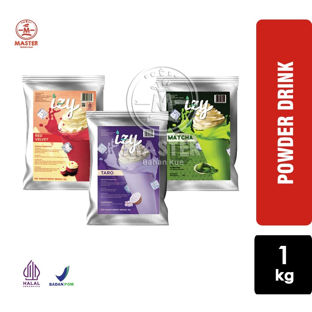 

Bubuk Minuman Izy Powder Drink Bubuk Minuman Frappe Creamy All Varian [1 kg]