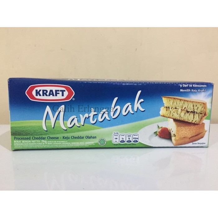 

nb Keju Kraft Martabak 2KG - GRAB GOJEK