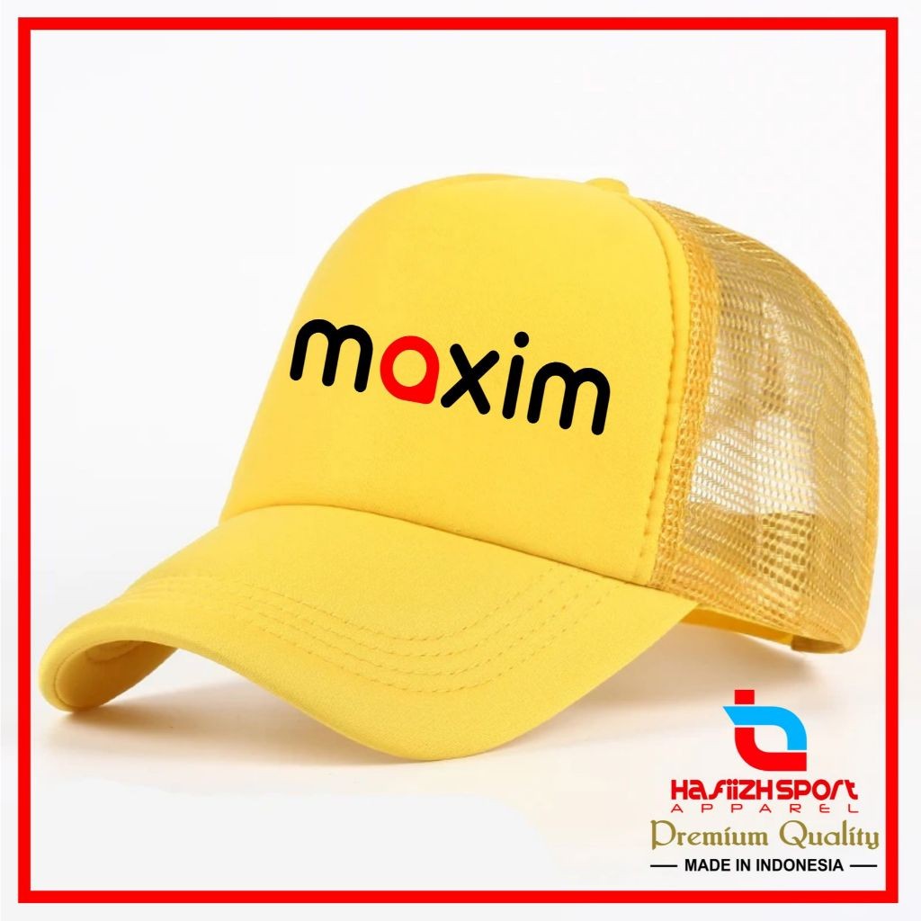 TOPI MAXIM / TOPI JARING MAXIM / TOPI TRUCKER MAXIM PREMIUM