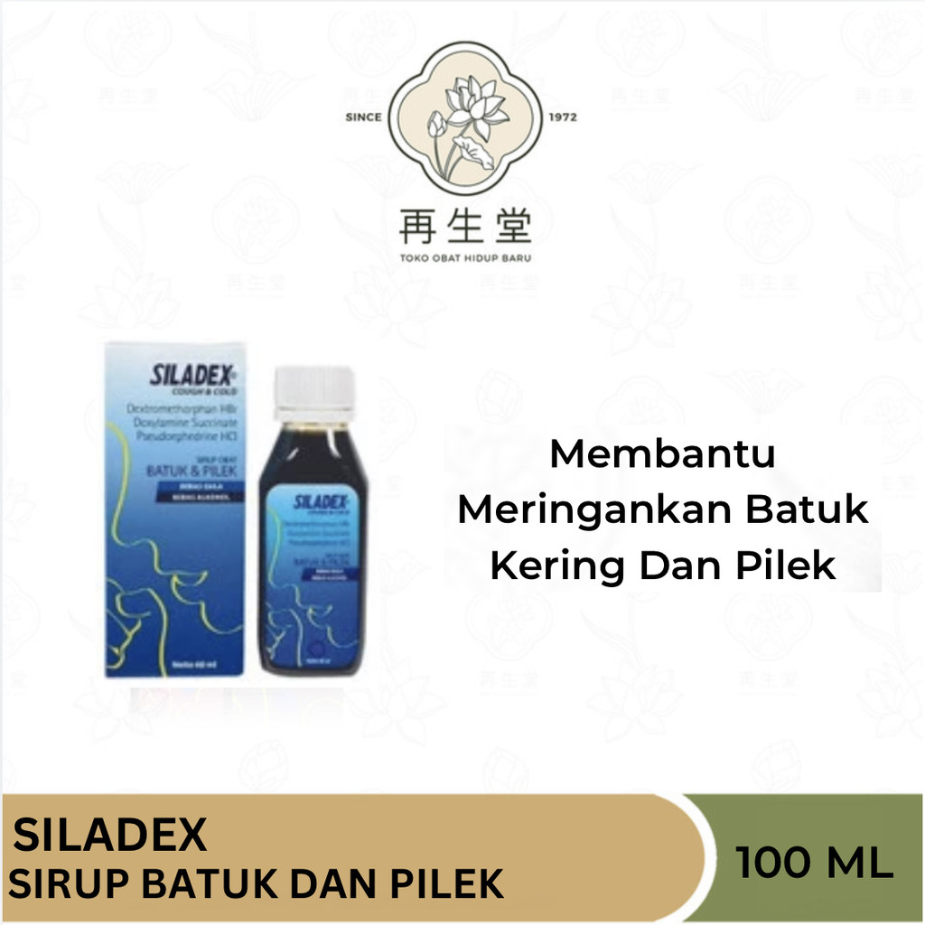 SILADEX BATUK DAN PILEK | SILADEX BIRU 100 ML