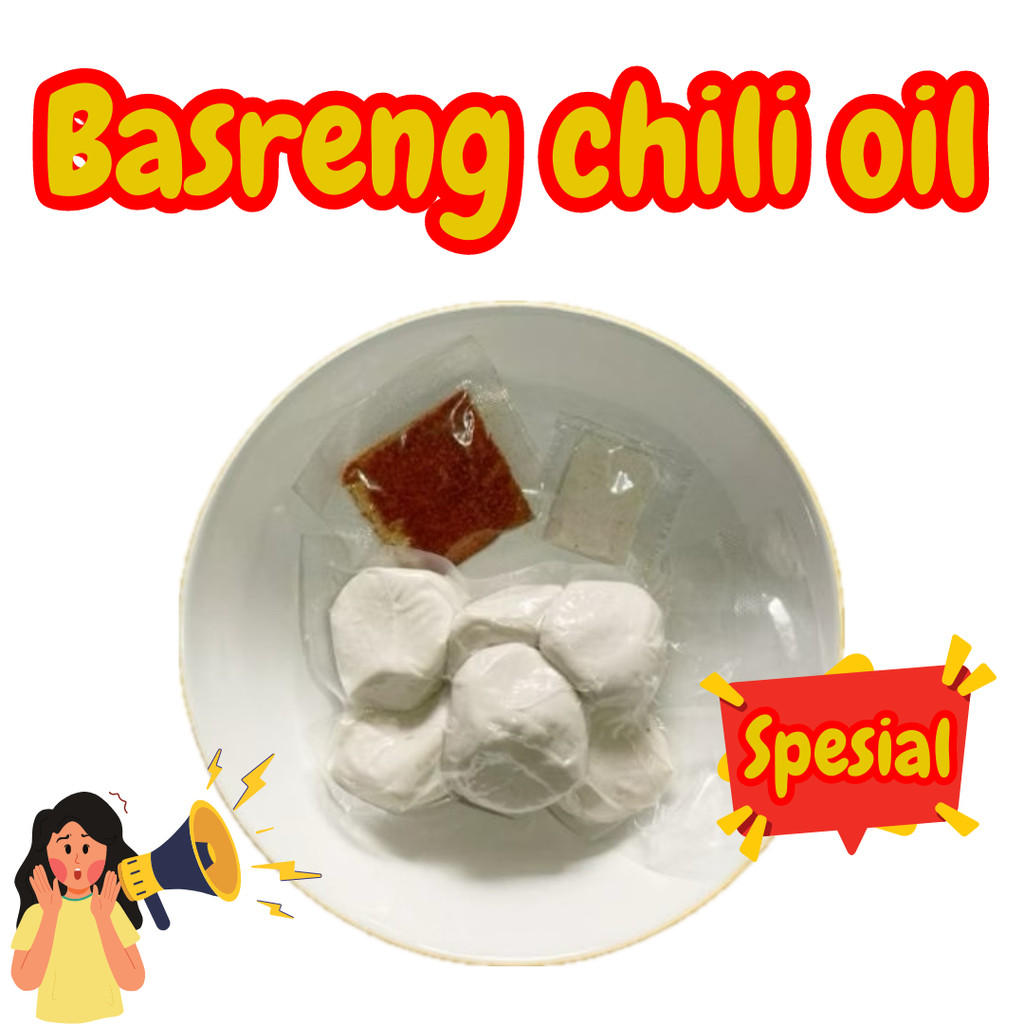 

BASRENG MENTAH FREE SAMBEL CHILI OIL enak mantap rasa ikan kuat dijamin puas