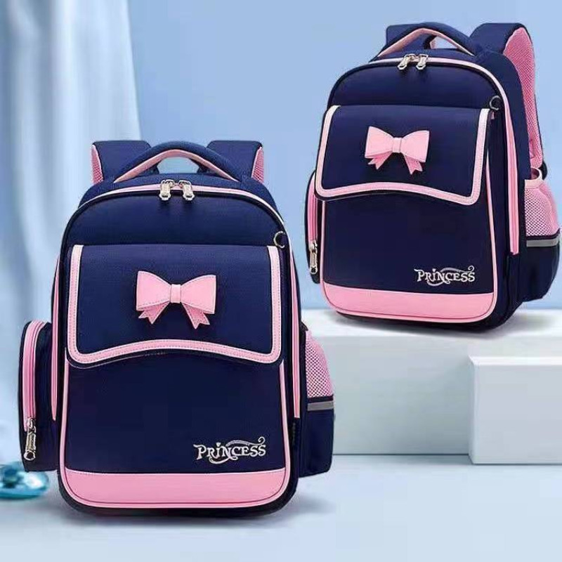 Children School Bags Girls Kids book bag Primary Orthopedic school backpack princess Backpack school