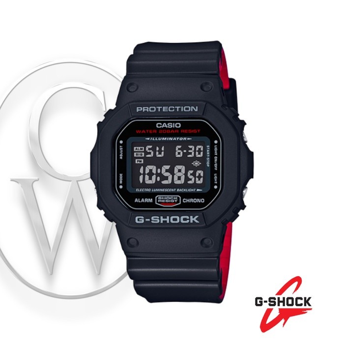 Jam Tangan CASIO G-SHOCK DW-5600HR-1DR / GSHOCK DW 5600HR 1DR ORIGINAL