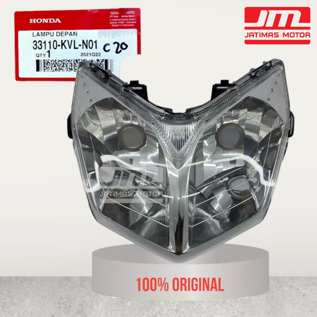 33110-KVL-N01 Reflektor lampu depan supra x 125 batman