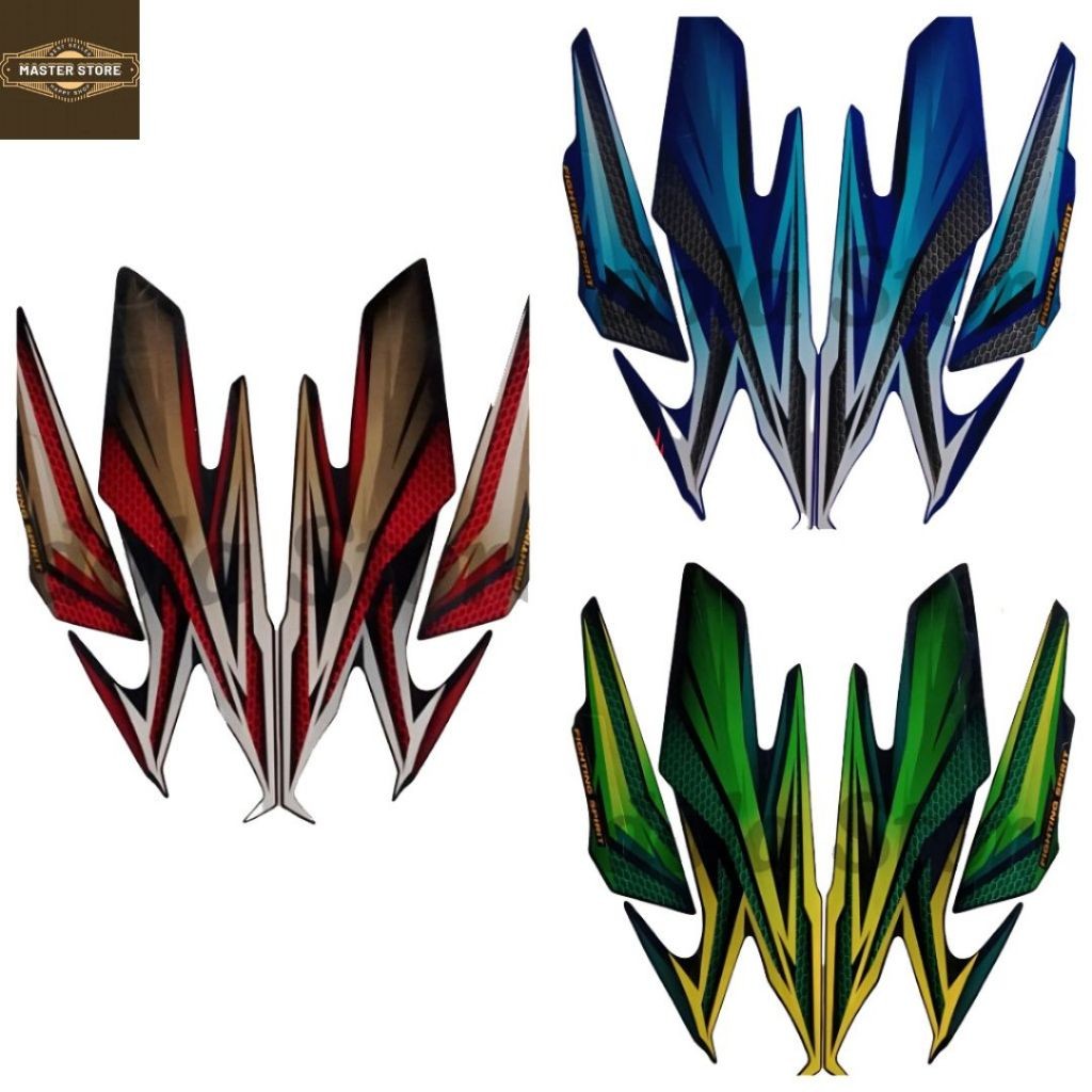 Striping Stiker Yamaha Rx King 2005 | Lis Les Body Rx king Standar 2005 Terlaris dan Termurah