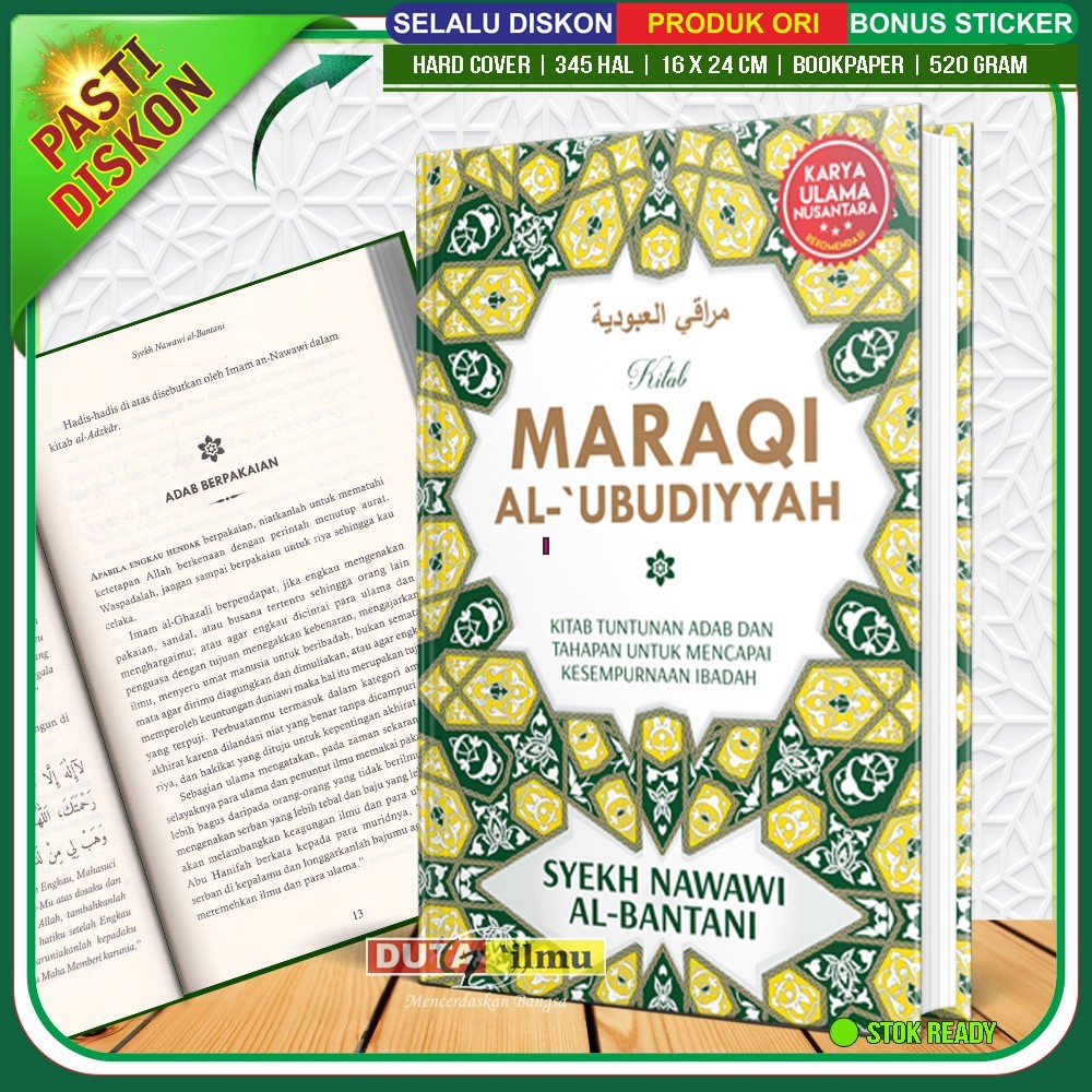 Terjemah Kitab MAROQIL UBUDIYAH - Turos Pustaka (chat dulu jika produk kami rusak)