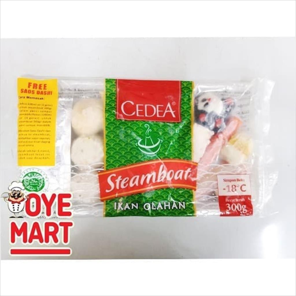 

CEDEA STEAMBOAT 300GR SHABU SHABU INSTANT SUP SEAFOOD SUKI