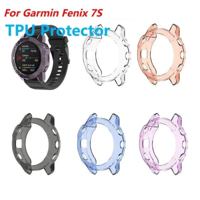 Case TPU Silikon Garmin Fenix 7s / Bumper Silicone Case TPU Fenix 7s