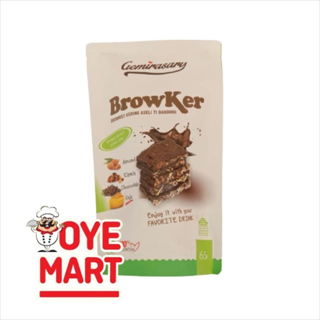 

GEMIRASARY BROWKER RASA GREEN TEA 65GR/BROWNIES KERING