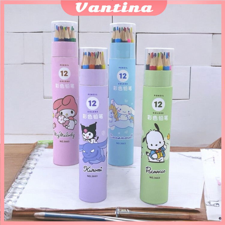 

(12warna) Pensil Warna Tabung / Pencil Warna Color Tube 12 Warna