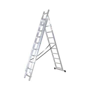 Krisbow Tangga Lipat Aluminium Kombinasi 10 Step 6.75 meter-155003