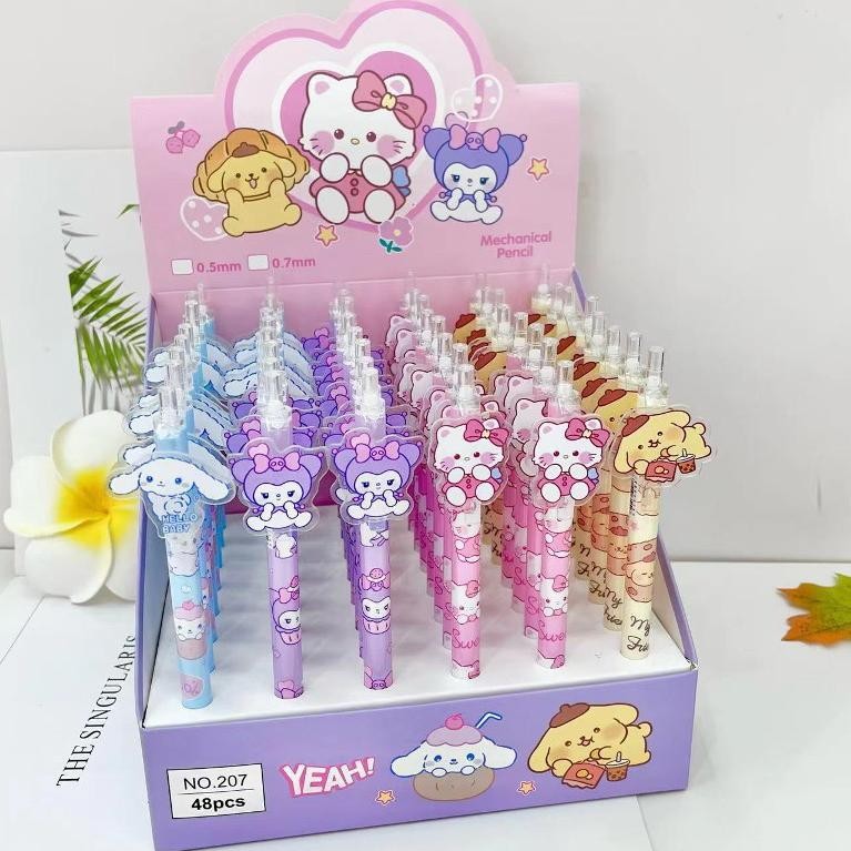

Pensil Mekanik Sanrio Melody Kuromi Cinnamonroll Capybara - GG0401