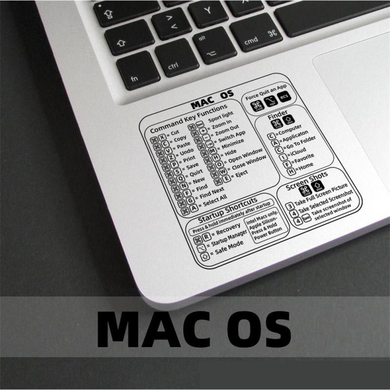 Windows PC Reference Keyboard Shortcut Sticker for PC Laptop Desktop MACBOOK Laptop Software Shortcu