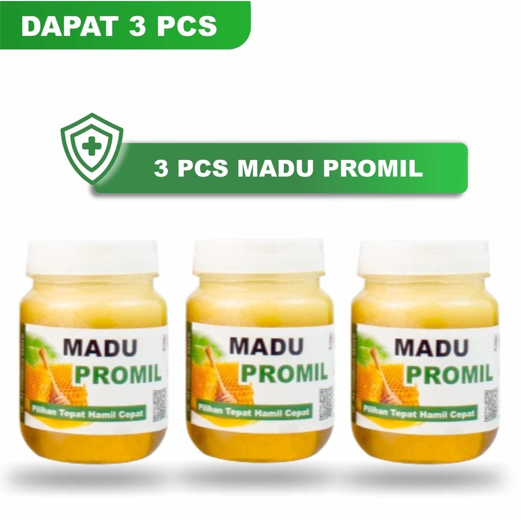 

(dapat 3) Madu Promil 125 Gram Al Madinah