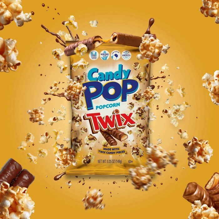 

CANDY POP Popcorn Twix 149gram asal USA Amerika